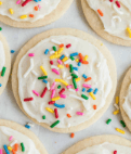 Frosted cookie