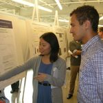 Di and Devin at a poster session