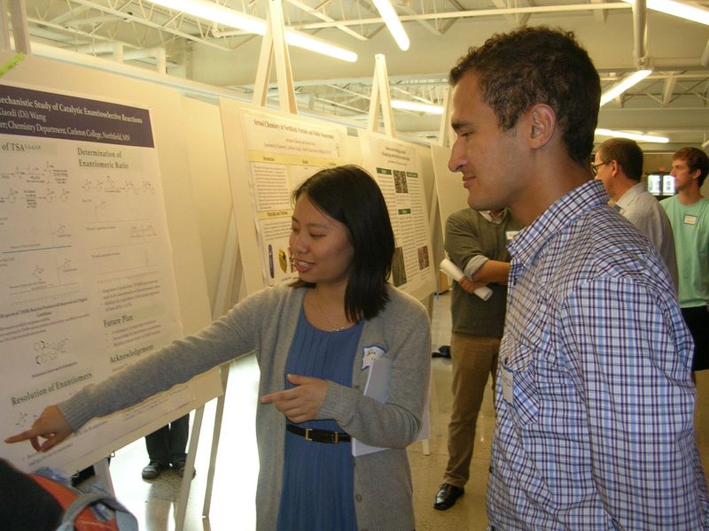 Di and Devin at a poster session
