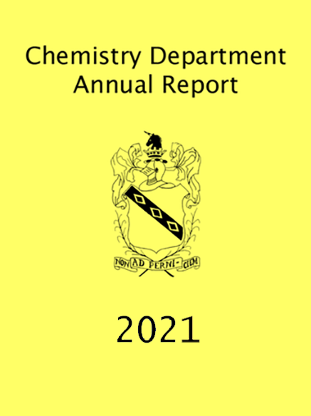 Chemistry Annual Report Cover Image