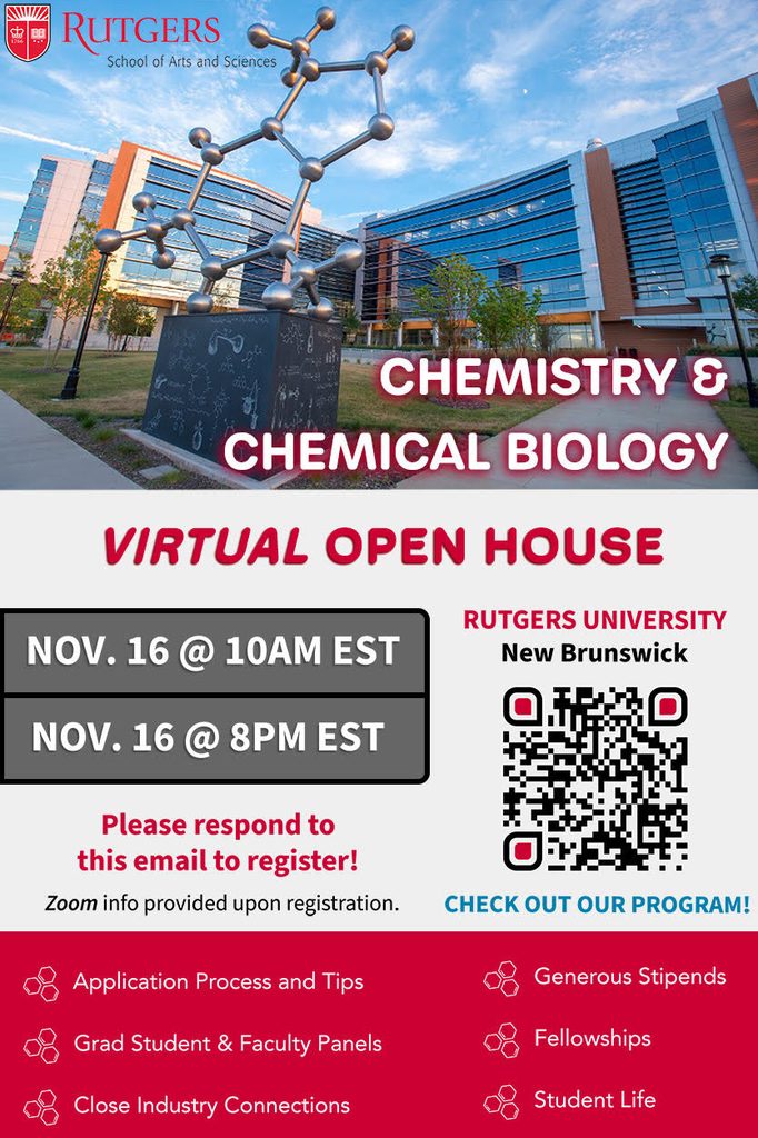 rutgers virtual open house chemistry
