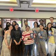 a group of students, faculty and staff during the In Other Words Launch