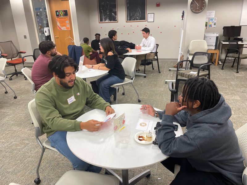 Carleton and St. Olaf Student at International Speed Friending