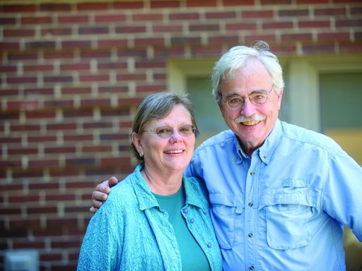 Marilyn Moyle and partner