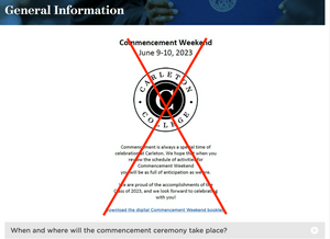 An example of text being displayed as an image on a webpage, which is an accessibility error