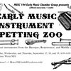 Early Musical Instruments Petting Zoo