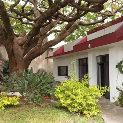Mexican house with garden