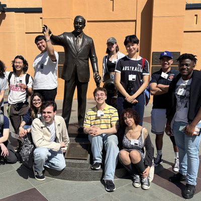 Behind the scenes tour of Disney Studios.