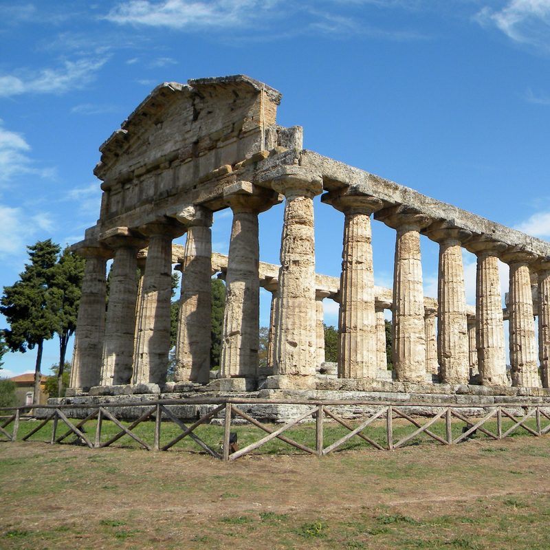 Ancient Greek Ruins at Paestum