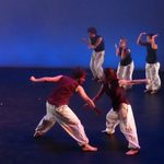 Semaphore dancers on stage