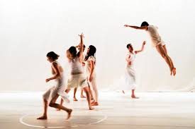 An image from Morgan Thorson's dance called "Heaven"