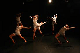 Dancers on stage