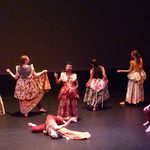Dancers on stage