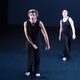 Two dancers in black