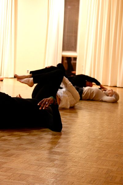 Eiko Otake leading a dance workshop