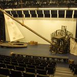 The Tempest set in process