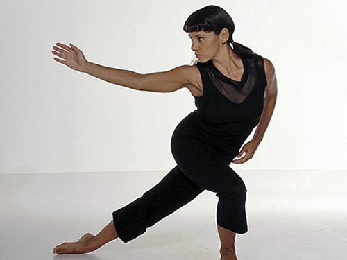 Rosy Simas, guest choreographer and artist-in-residence for the 2021-22 academic year.
