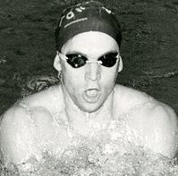 Isaacman swimming breast stroke