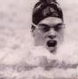 Sampson swims breaststroke