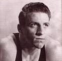 Heinrickson poses for a headshot, looking focused