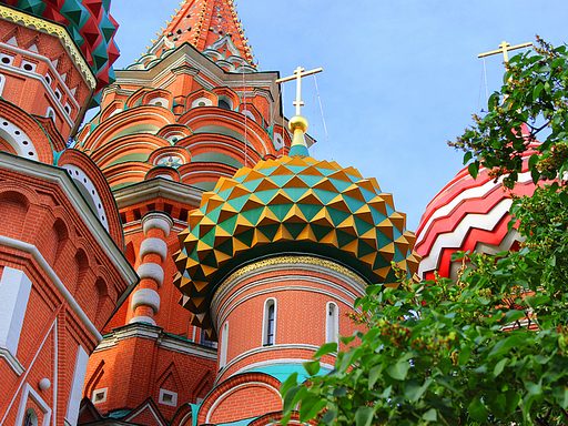 St. Basil's Cathedral in Moscow