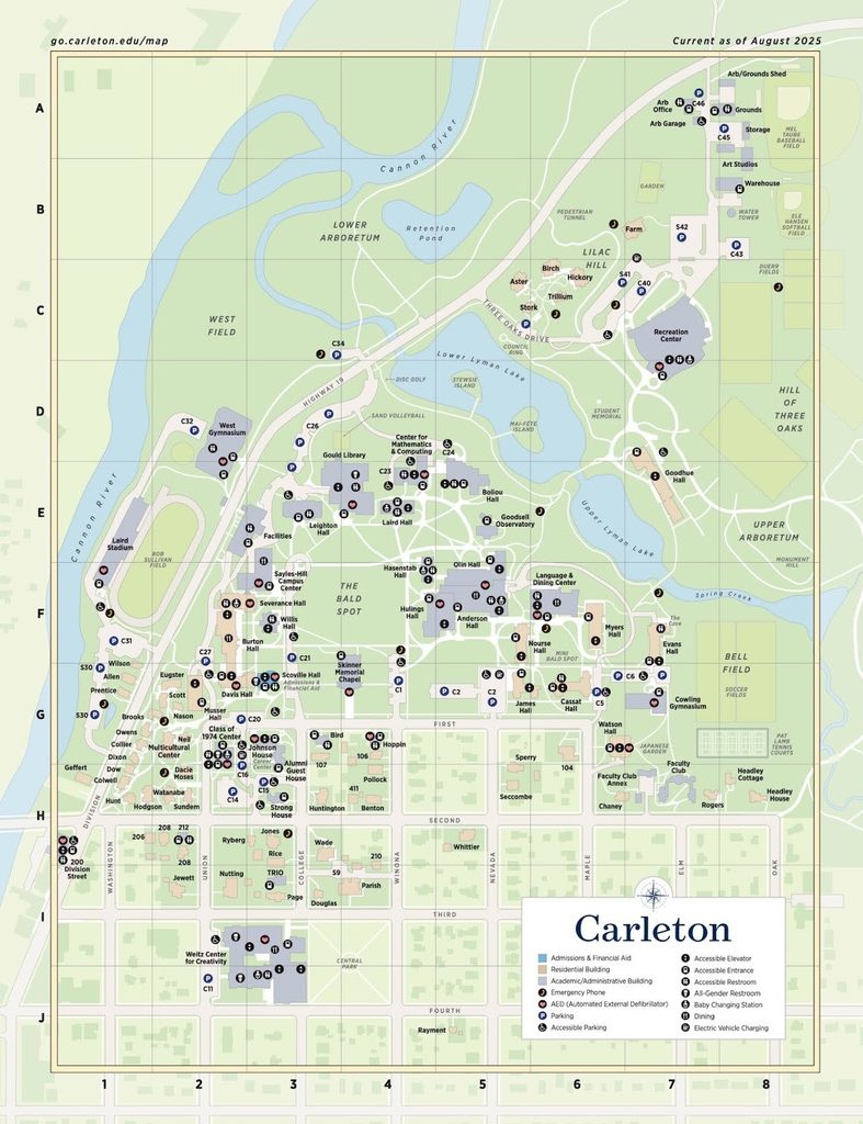 Carleton College Campus Keeps Changing! – Class of 1976 Newsletter