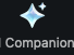 AI pair of stars with the word Companion