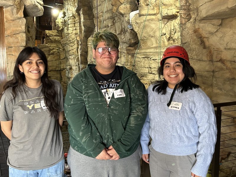 TRIO Students at the First Year Retreat