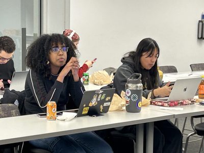 TRIO Students at the Tax Workshop