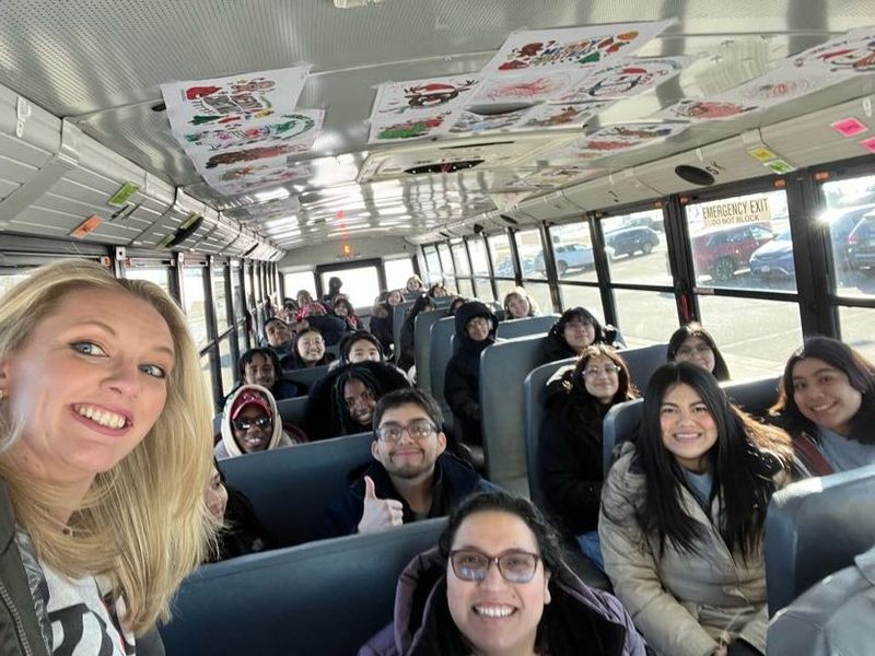 TRIO Students and Staff at the First Year Retreat