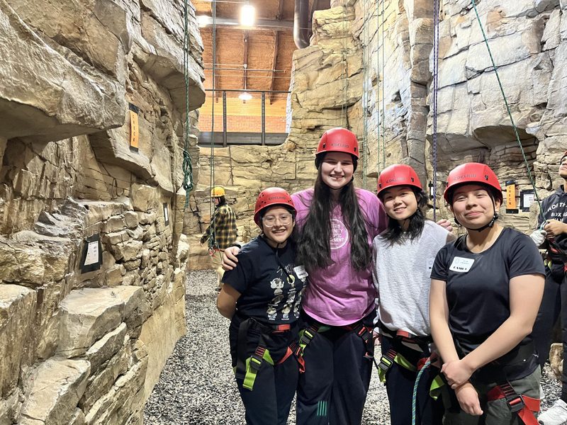 TRIO Students at the First Year Retreat