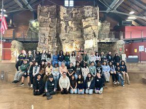 TRIO First Years, Peer Leaders, and Staff at the TRIO First Year Retreat 2025