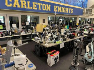 Lamps & such at the Lighten Up sale