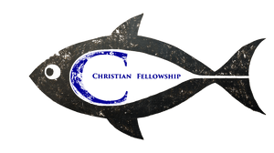 Fish outline with C in the middle and the words Christian Fellowship