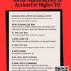 National Day of Action for Higher Ed