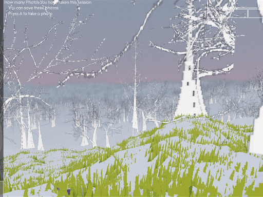 Still frame from a video game