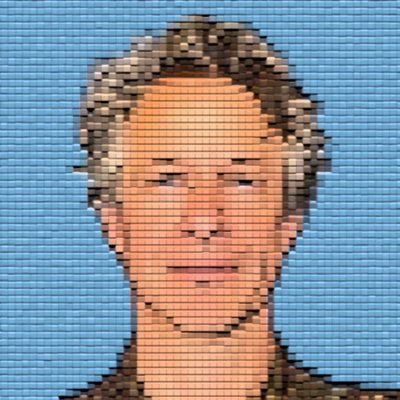 Pixelated headshot of Mark Sample