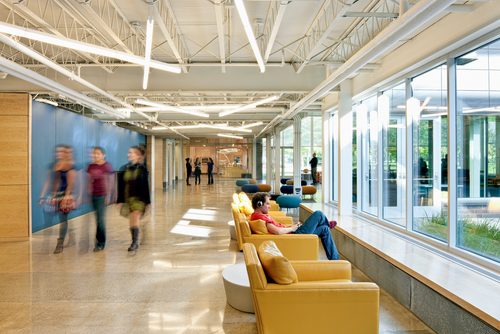 Weitz Atrium Hallway