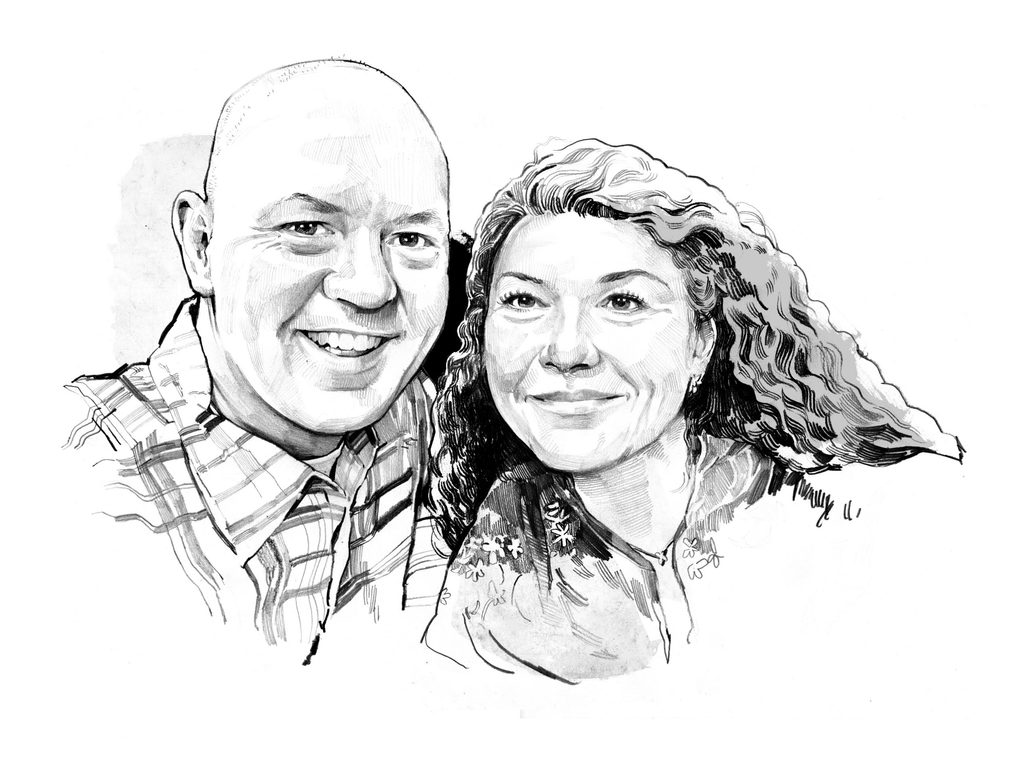 Art Gilliland ’93 and Birgitte Gilliland