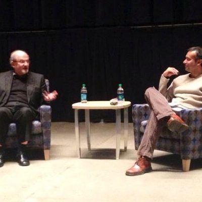 Salman Rushdie in conversation with Arnab Chakladar