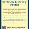 Submit your work to Carleton's Literary Contests