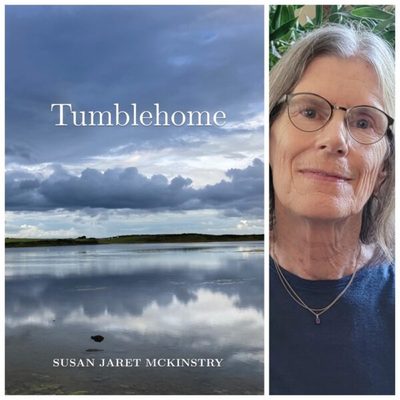Cover of Susan Jaret McKinstry's Tumblehome, with photo of author