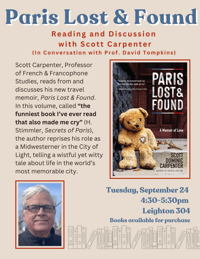 Scott Carpenter's Paris Lost and Found