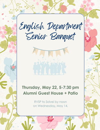 English Department Senior Banquet 2025