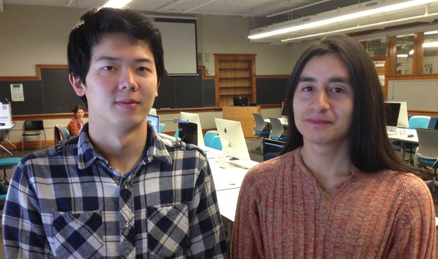 Alan Zheng and Fernando Saldivia Yáñez