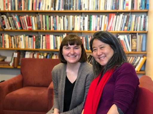 Anne Hackman ’19 and Professor Nancy Cho