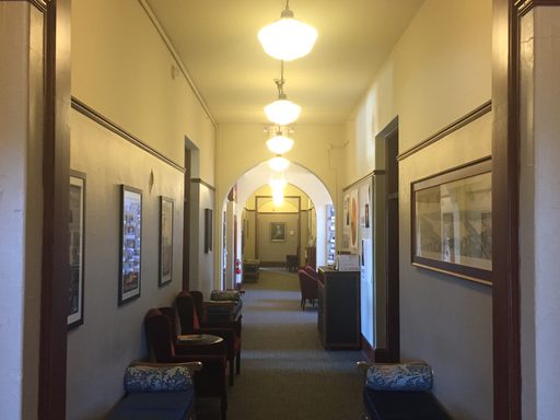 long hall view