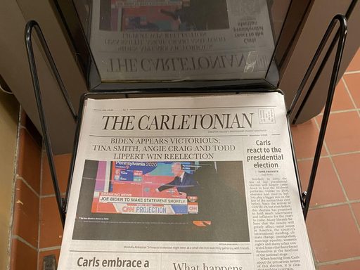 The Carletonian announces Biden's Victory