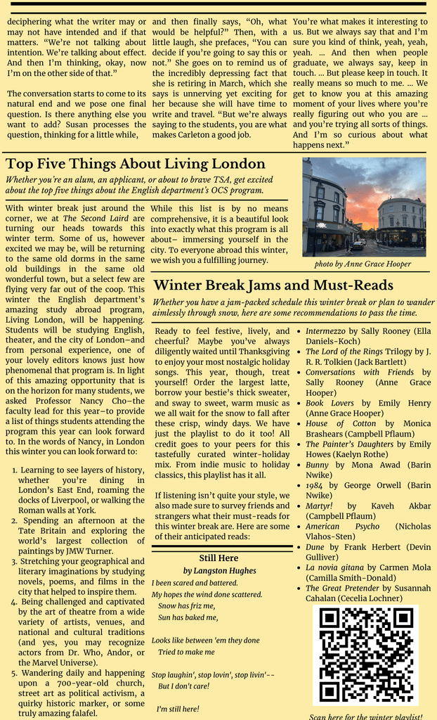 Second Laird Miscellany, 2024-25 Issue 3 p2