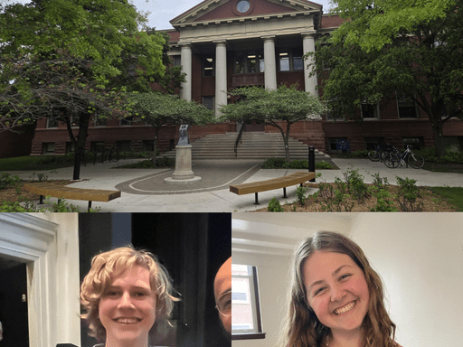 Laird Hall and two new editors of the Second Laird Miscellany